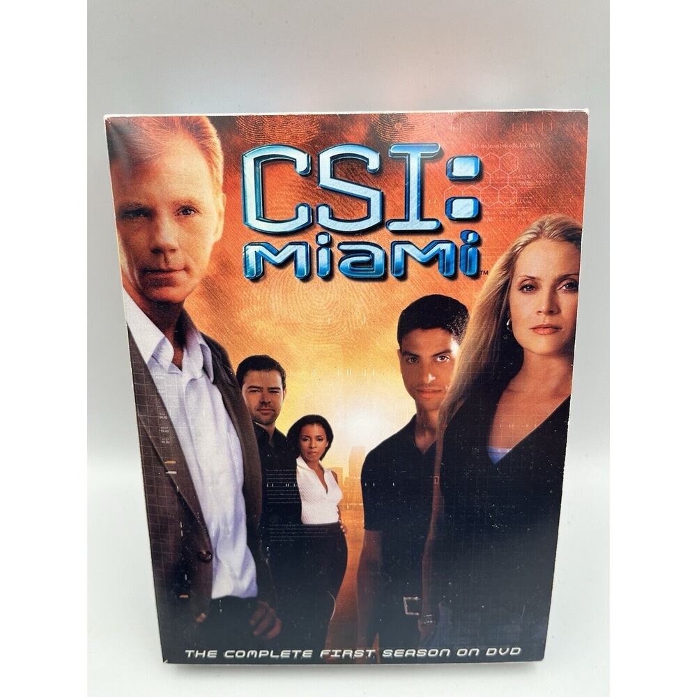 CSI Miami First Season 1 Television Series DVD Movie Set Very Good